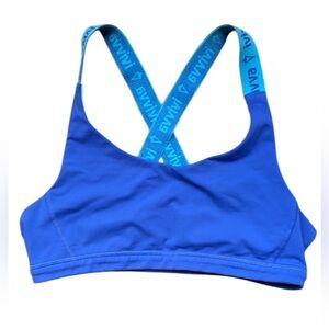 IVIVVA by Lululemon Blue Sports Bea with Crisscross Straps Size 14 (Girls)